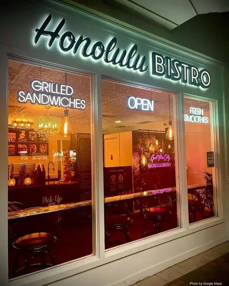 HONOLULU BISTRO — nearby restaurant on Oahu