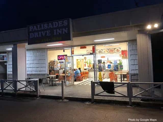 Palisades Drive Inn — nearby restaurant on Oahu