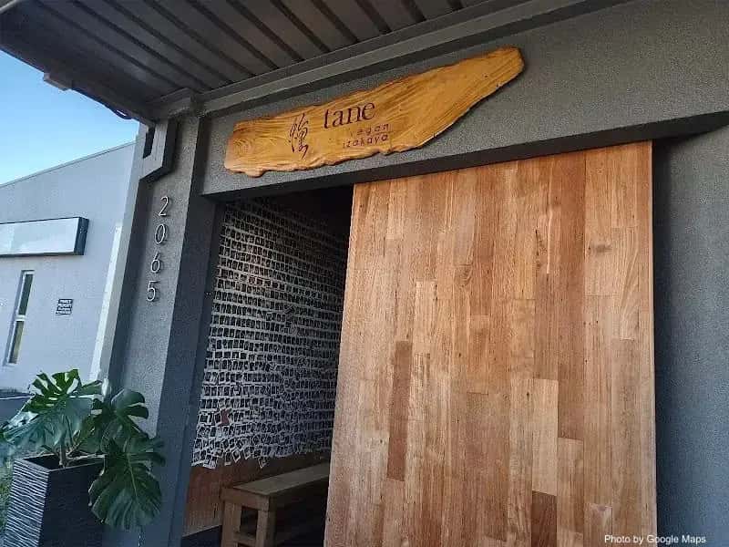 TANE VEGAN IZAKAYA — nearby restaurant on Oahu