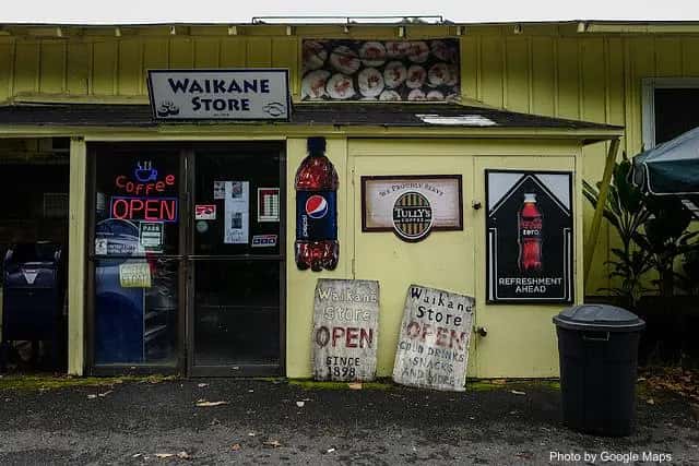 Waikane Store — nearby restaurant on Oahu